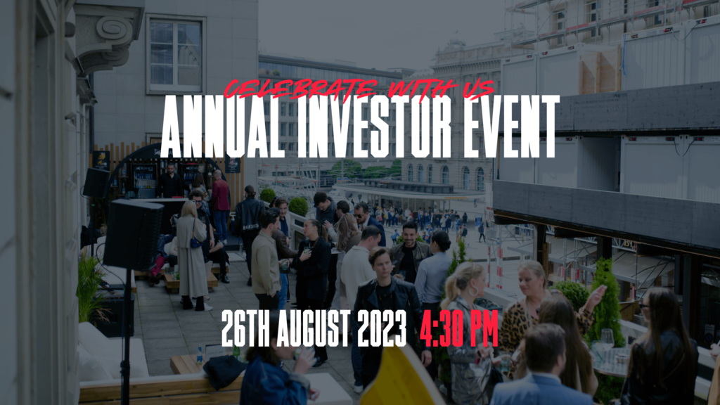 Investor Event 2023 Banner
